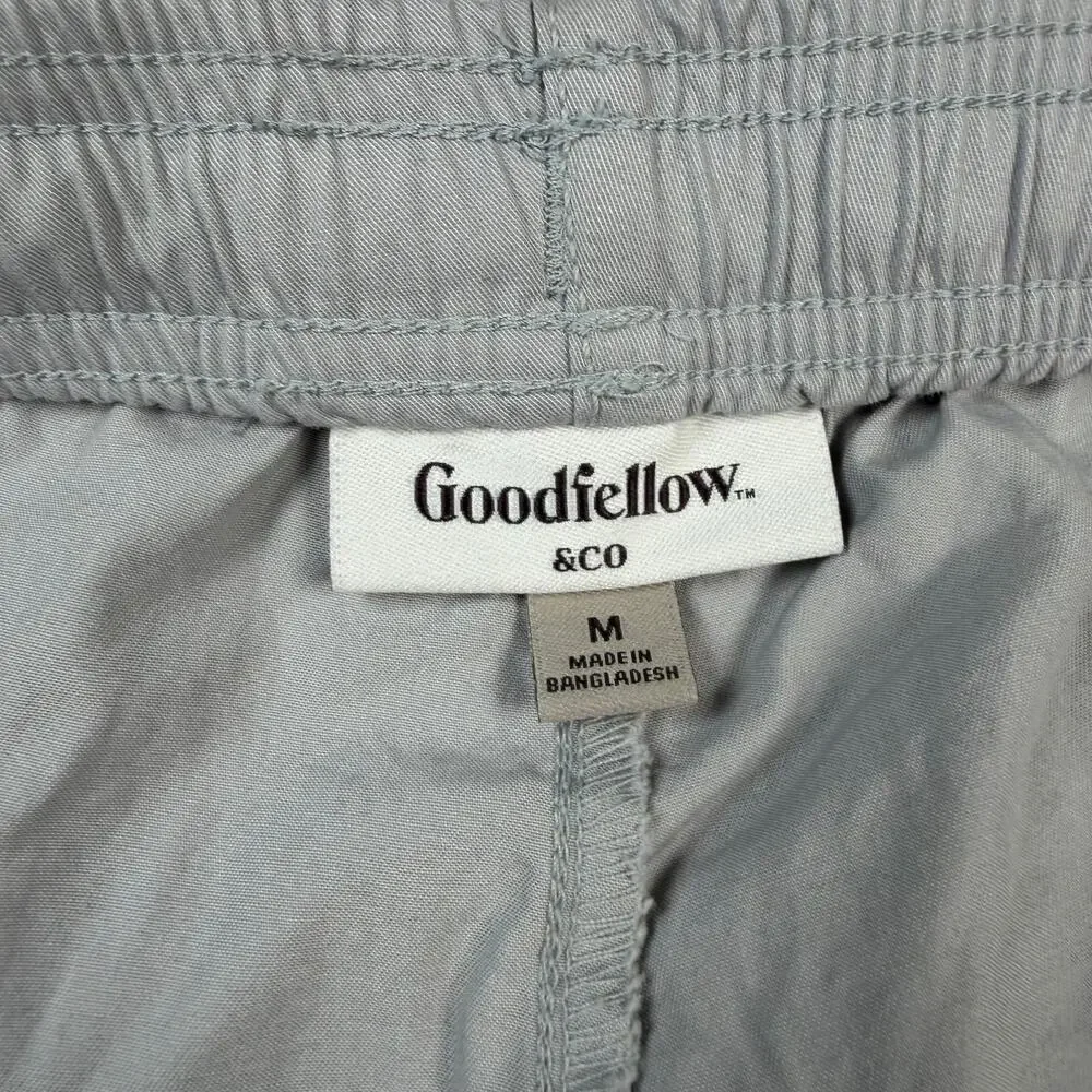 Goodfellow & Co Mens Medium Pull On Shorts 7” Inseam Gray Relaxed Drawstring NEW